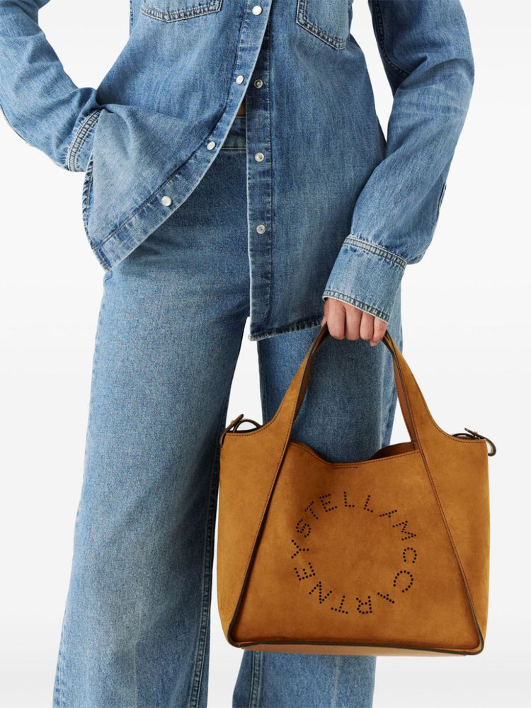 Logo Top Handle tote bag