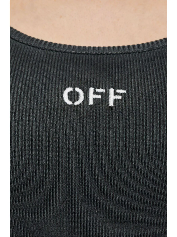 off stamp rib tank top