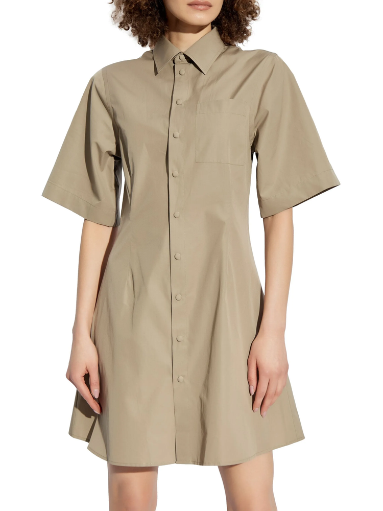 cotton shirt dress