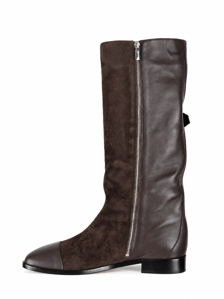 DITTICO BOOTS - CALFSKIN / SUEDE LAMBSKIN