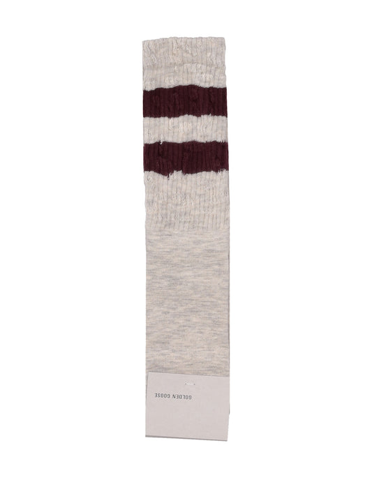 SOCKS HIGH RIB/STRIPES/RIPPED