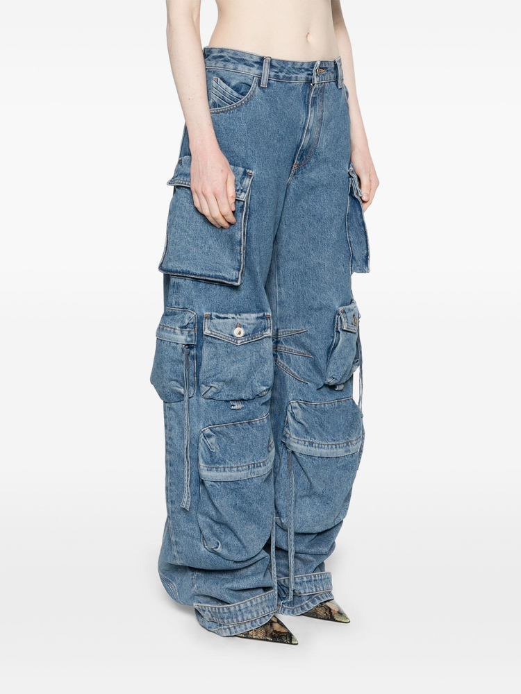 Fern wide-leg cargo jeans