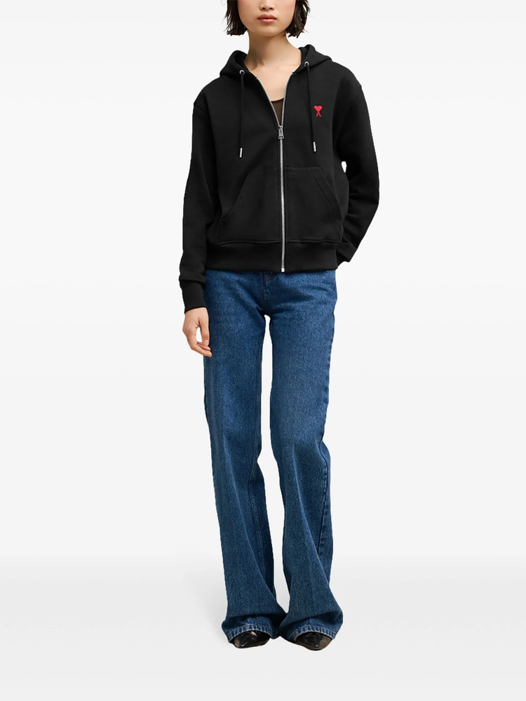 Ami de Coeur zip-up hoodie