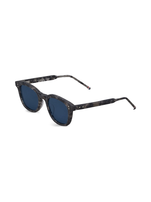 Tokyo tortoiseshell rectangular-frame sunglasses