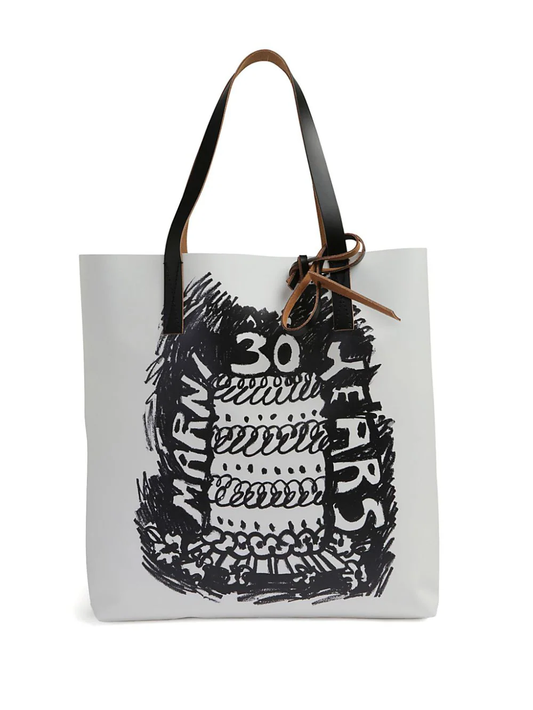 Tribeca tote with Marni 30th Anniversary print