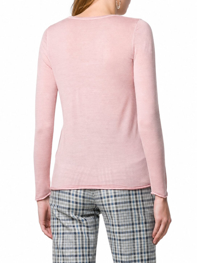 plain knitted top