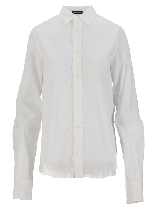 LIEK CLASSIC SHIRT WITH RAW EDGES LIGHT COTTON