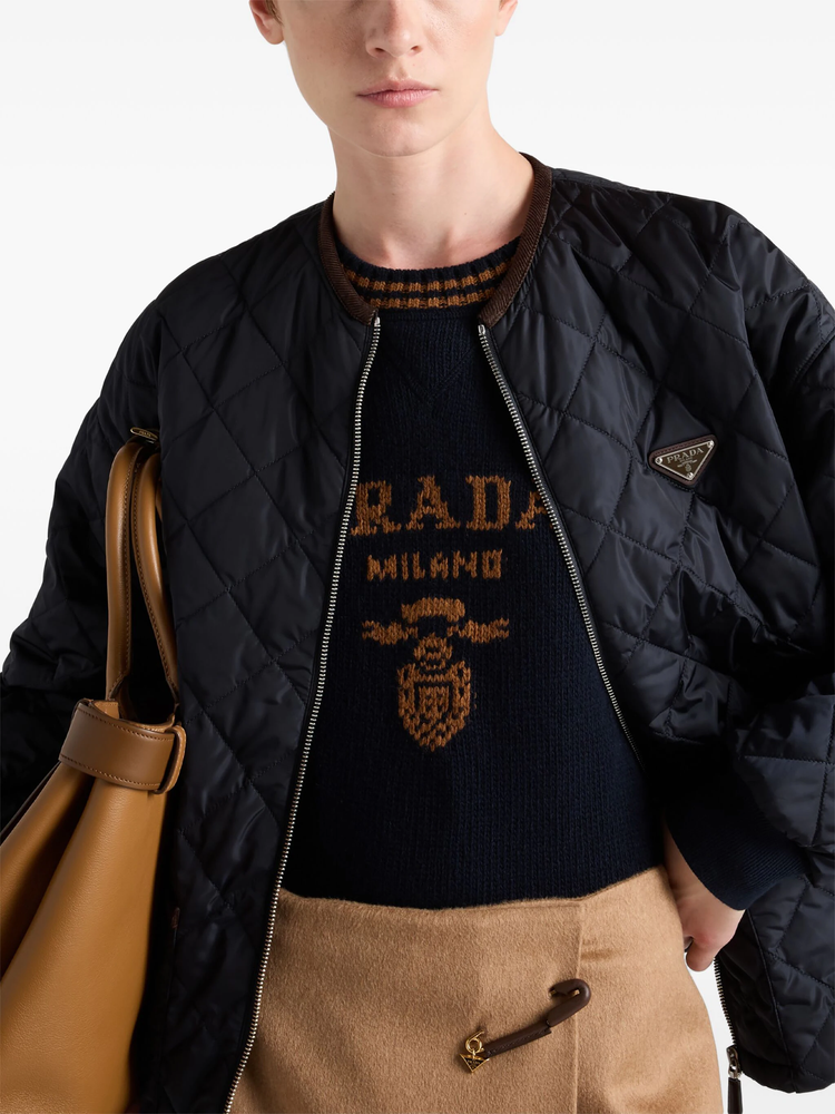 crew-neck cashmere jumpe