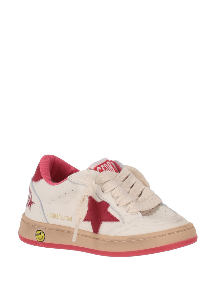 BALLSTAR NAPPA UPPER LEATHER STAR AND HEEL