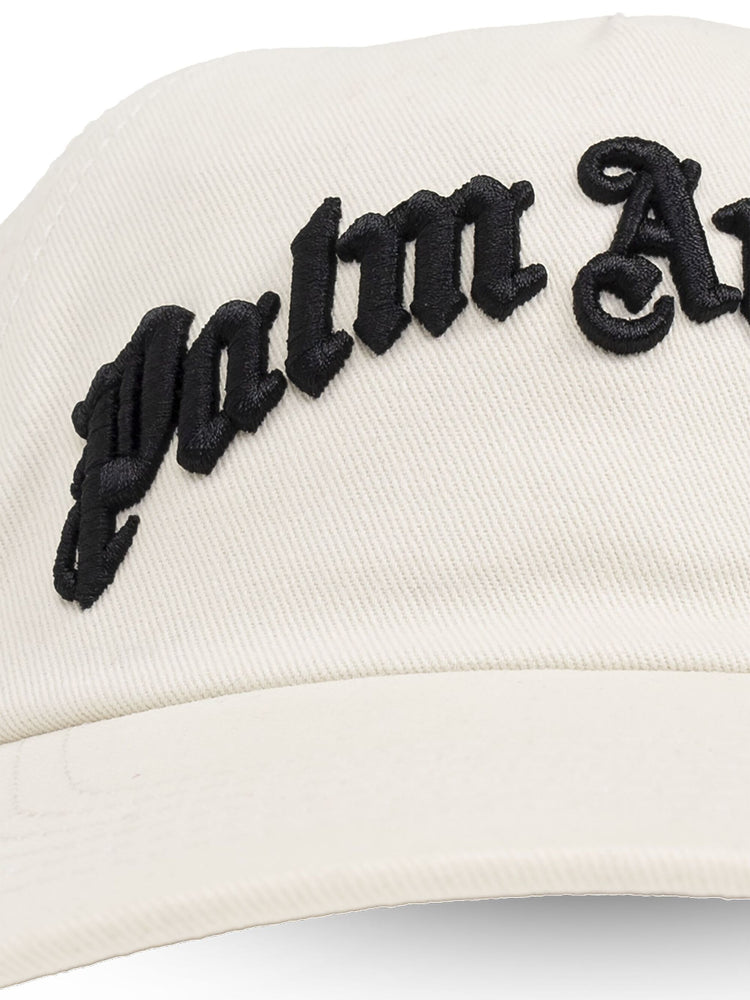 logo-embroidered baseball cap