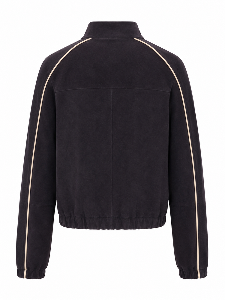 leather bomber