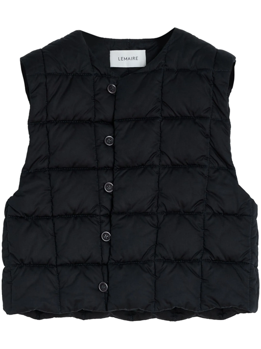 Wadded gilet