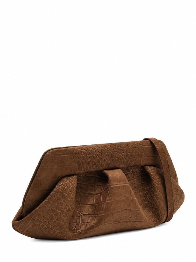 BIOS BAGUETTE SUEDE CROCO EFFECT