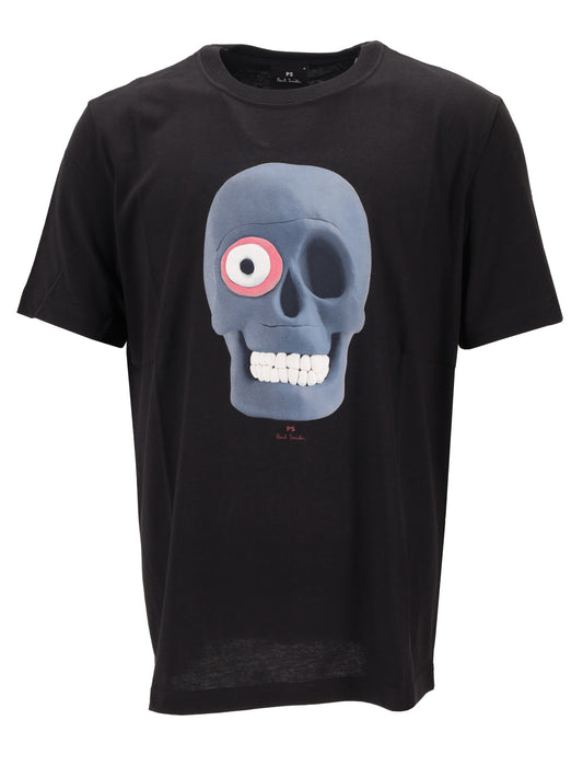 MENS REG FIT T SHIRT SKULL