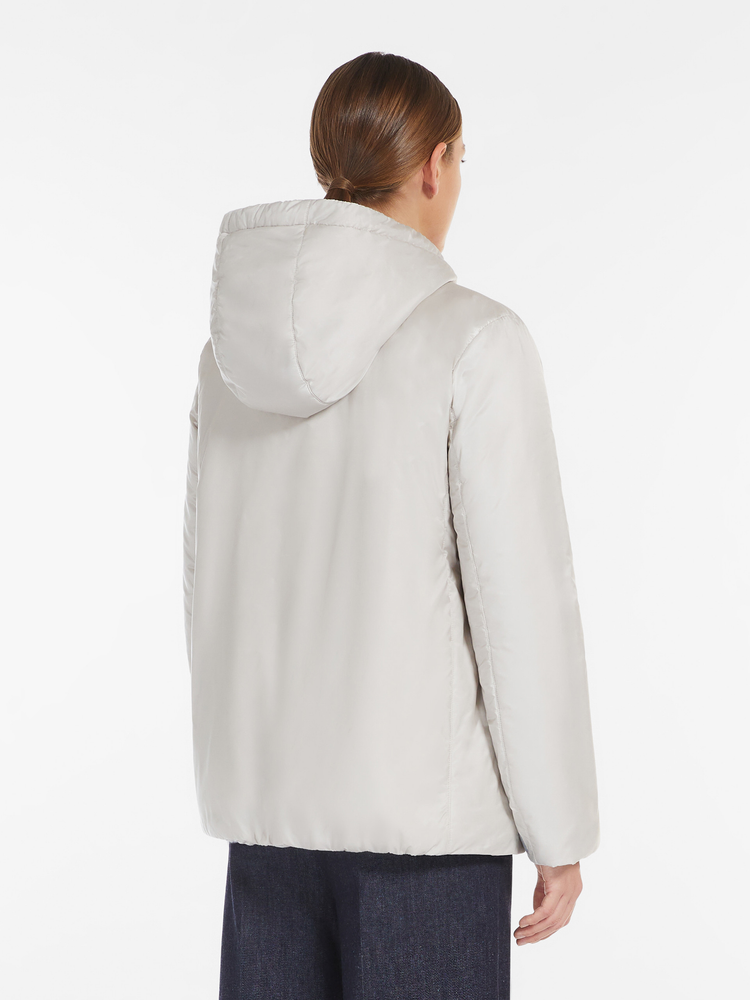 Flinn zipped hooded jacket