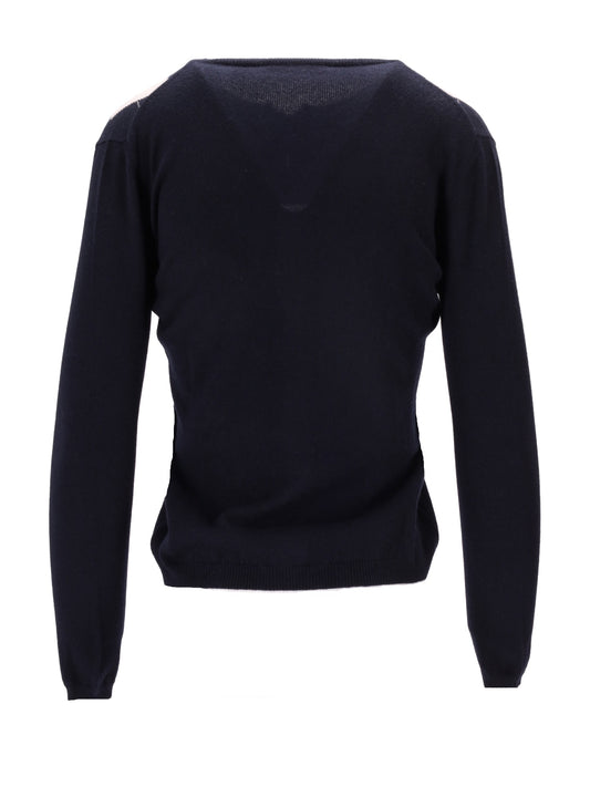 LA ROSE cardigan losanghe cash