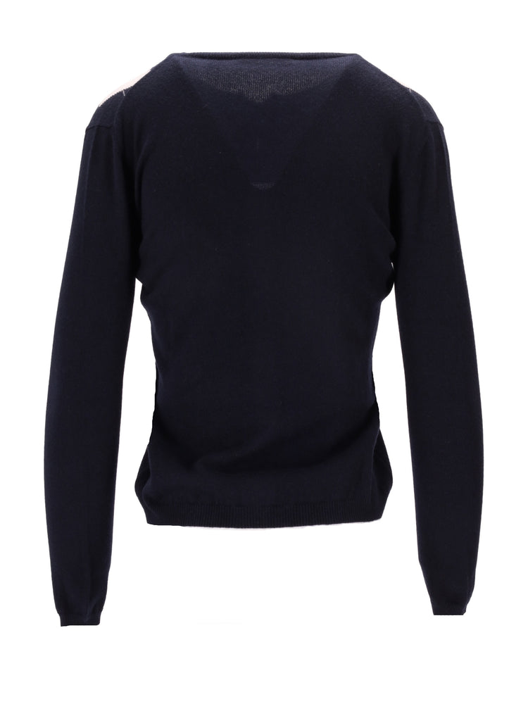 LA ROSE cardigan losanghe cash