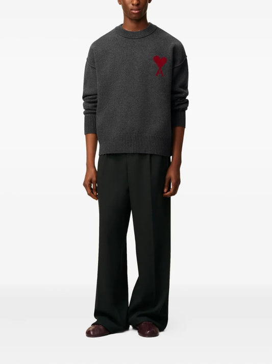 PULL COL ROND AMI DE COEUR