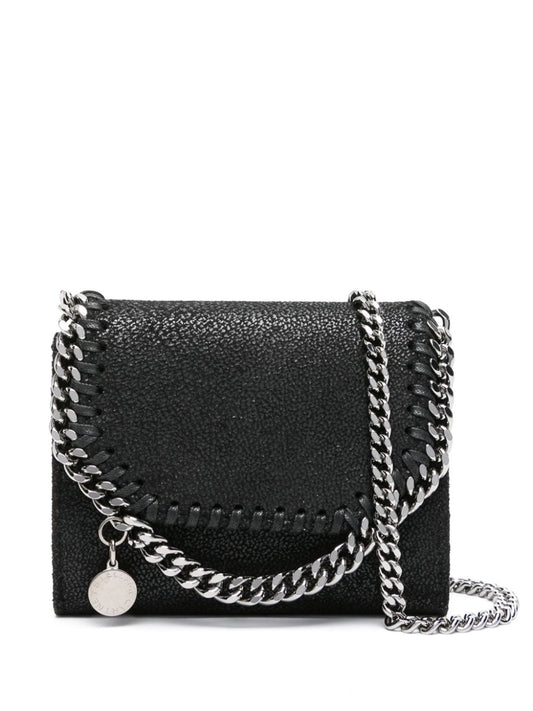 small Falabella chain-link wallet