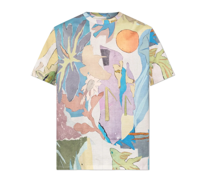 MENS COLLAGE PRINT TSHIRT