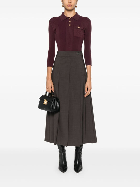 Lillie midi skirt