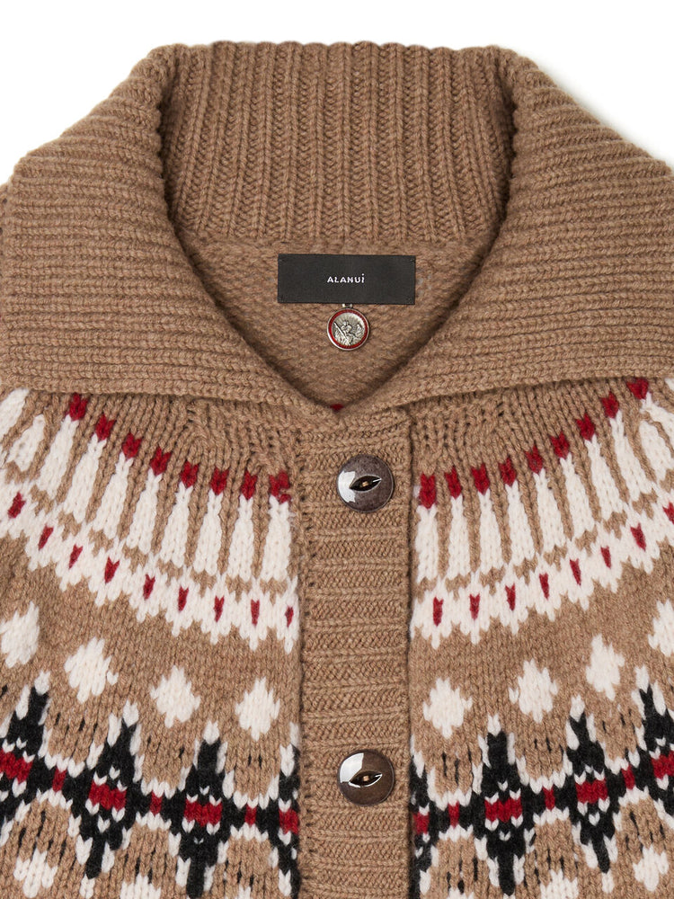 SWEET WINTER JACKET OLIVA/MULTICOLOR