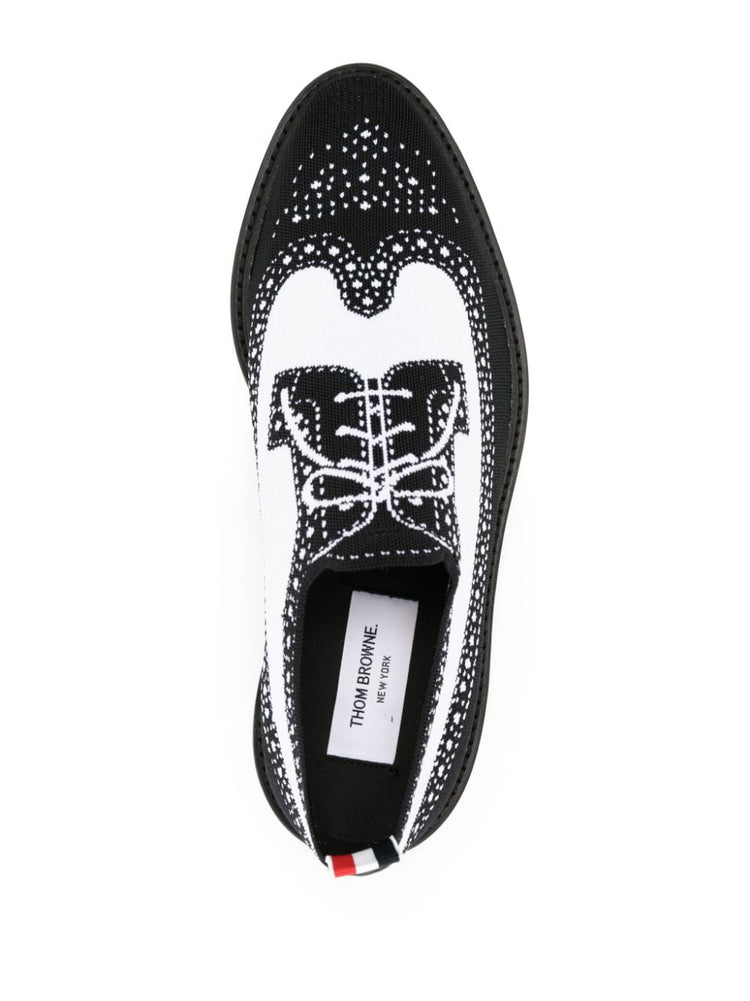 THOM BROWNE trompe l'oeil loafers