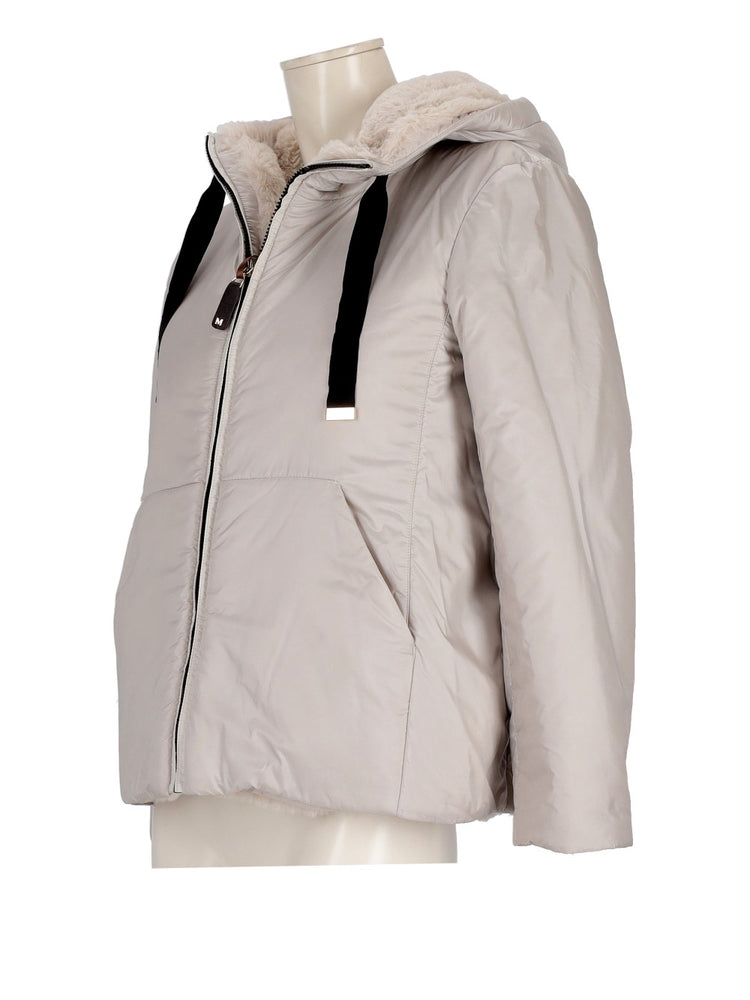 Flinn zipped hooded jacket