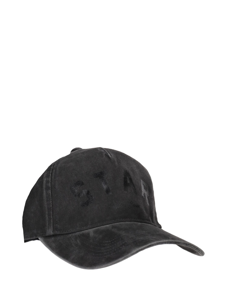 STAR BASEBALL CAP/ WASHED COTTON TWILL/ STAR LOGO