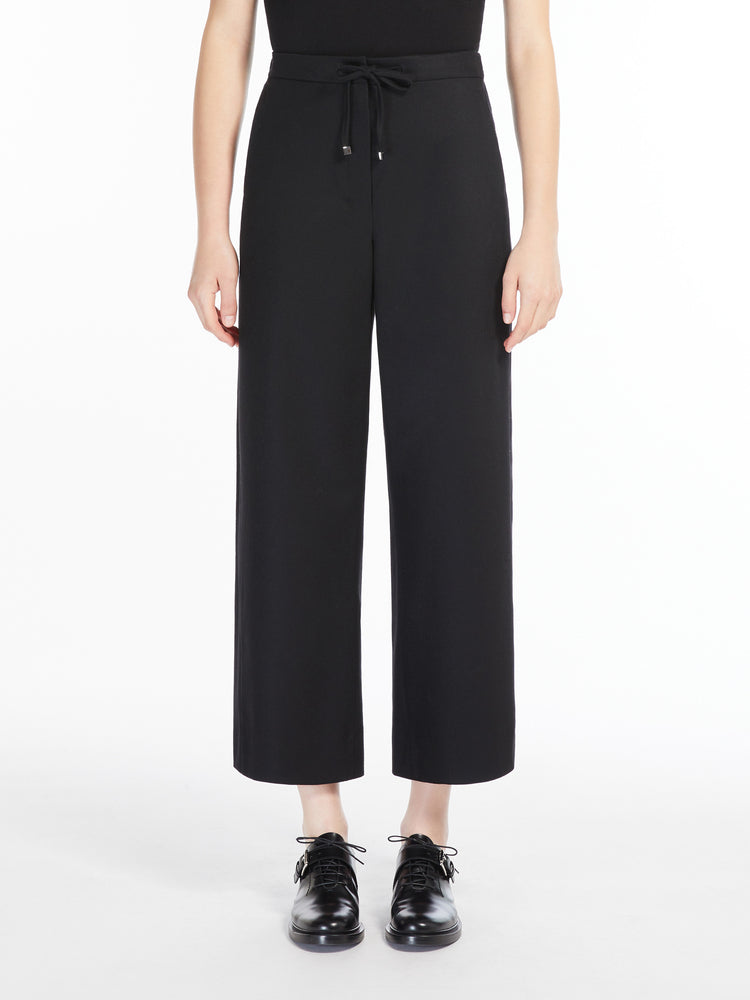 Floria flannel jogging trousers