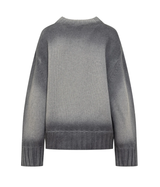 Sweater Sprayed wool cachemire