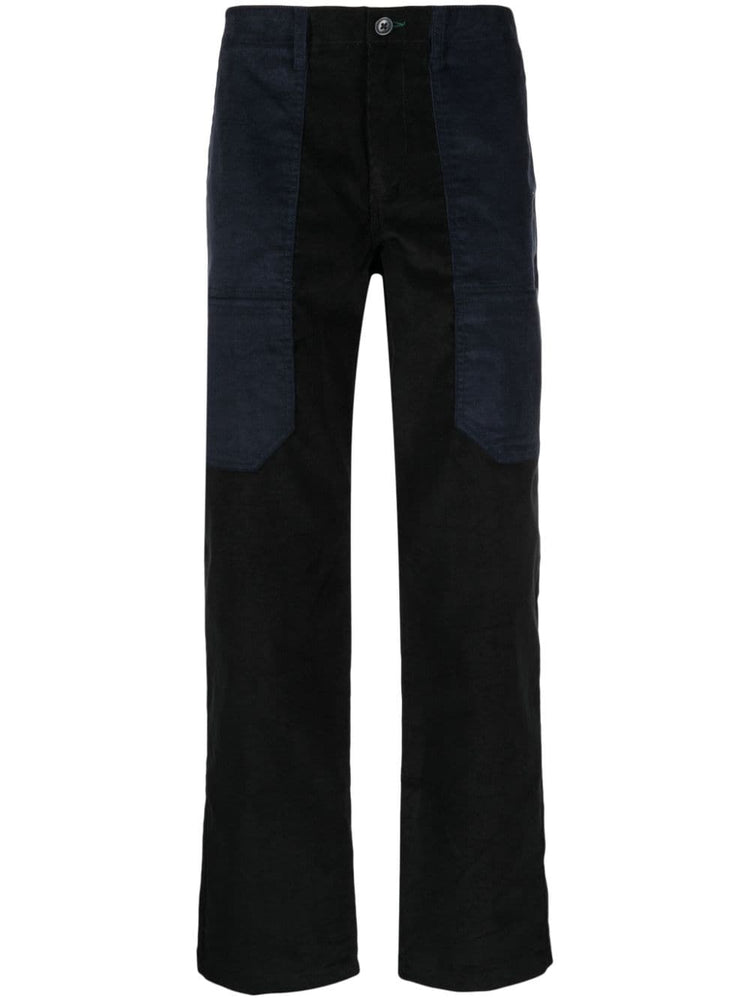 straight-leg corduroy trousers