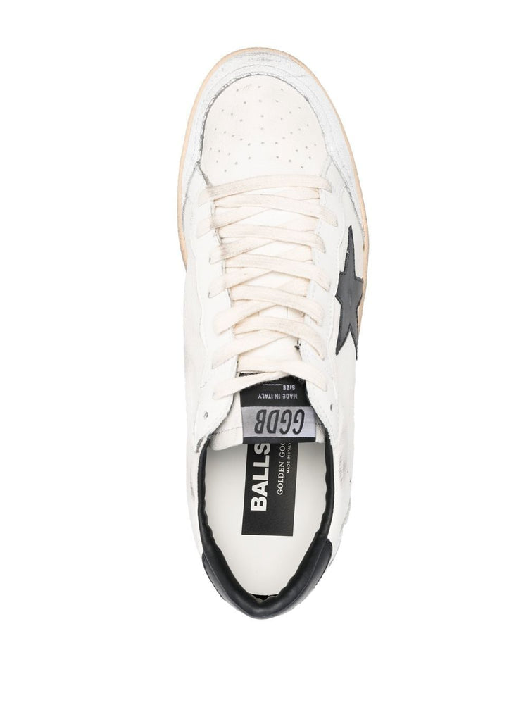 BALLSTAR NAPPA UPPER LEATHER STAR AND HEEL CRACK TOE AND SPUR