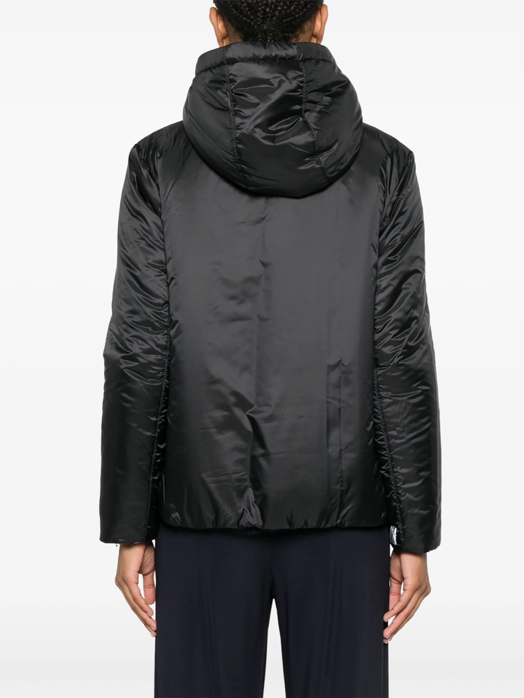 Flinn zipped hooded jacket