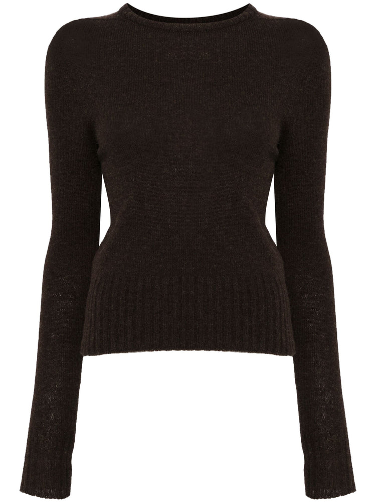 crew-neck jumper