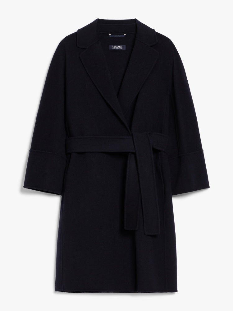 Arona double-faced short wool coat