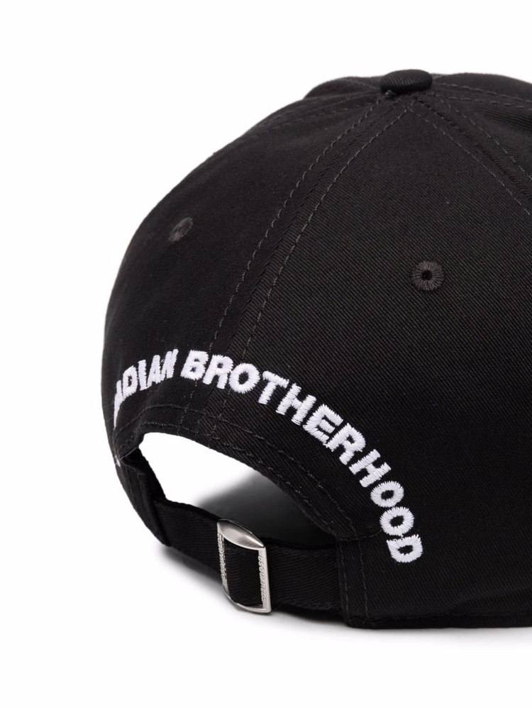 embroidered logo cap