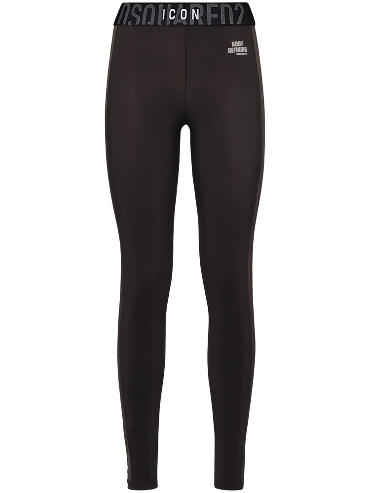 logo-waistband leggings