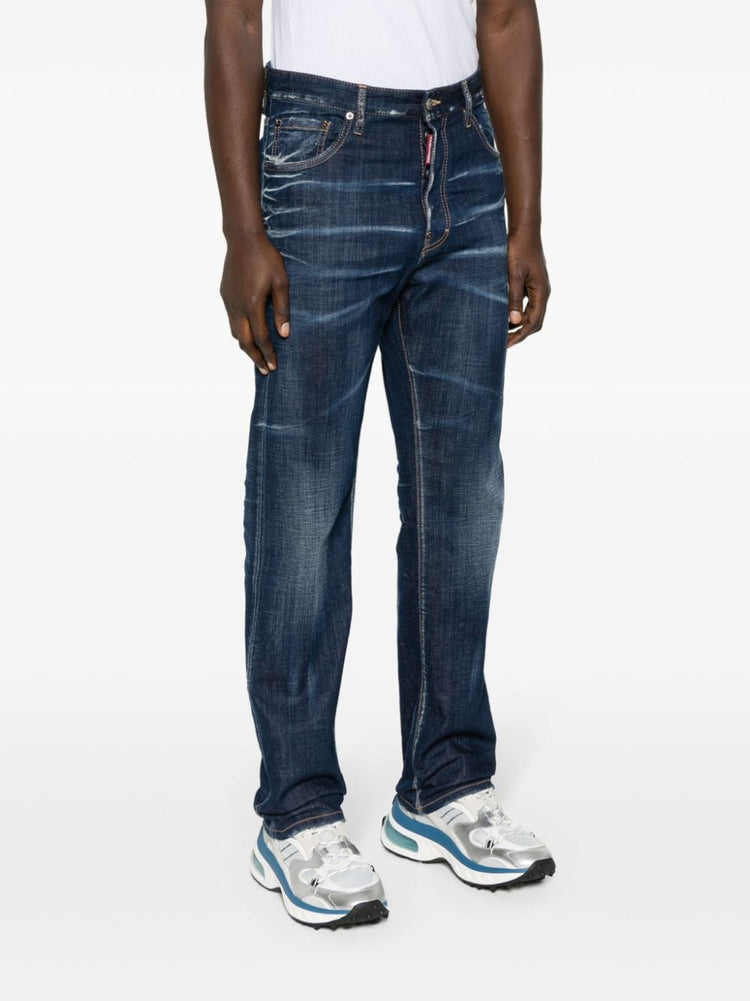 mid-rise skinny jeans