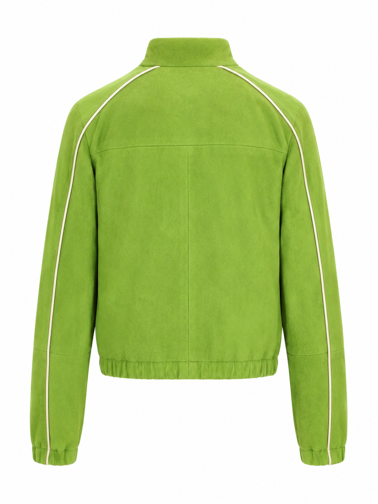 leather bomber