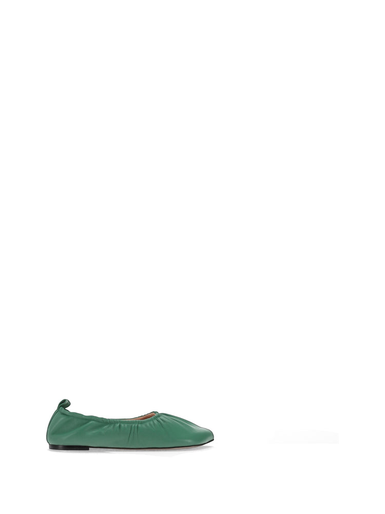 OBLIQUA SOFT BALLERINAS - Calfskin Leather