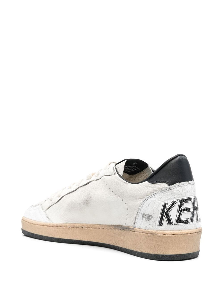 BALLSTAR NAPPA UPPER LEATHER STAR AND HEEL CRACK TOE AND SPUR
