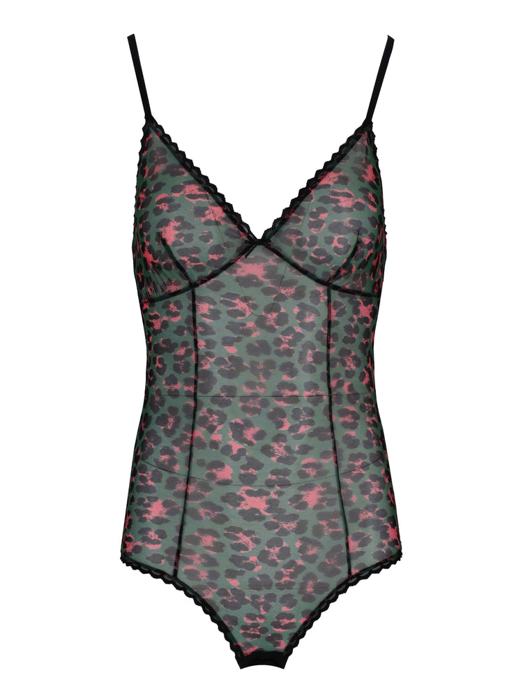 leopard bodysuit