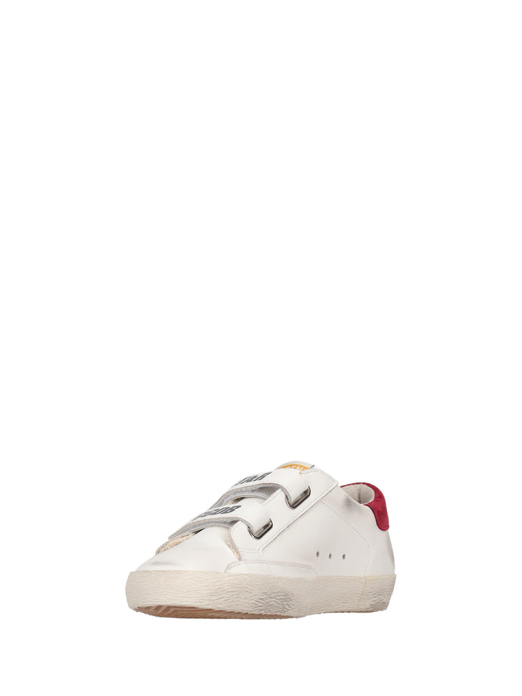 OLD SCHOOL LEATHER UPPER TOE TONGUE STAR AND STRAP SUEDE HEEL