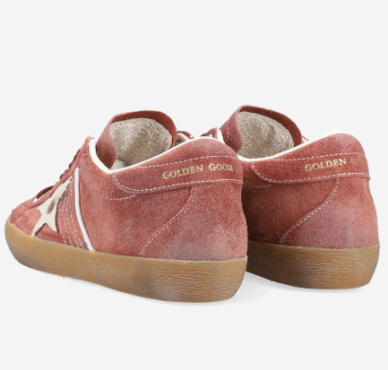 SUPER STAR WAXED SUEDE UPPER HEEL AND SPUR NAPPA STAR