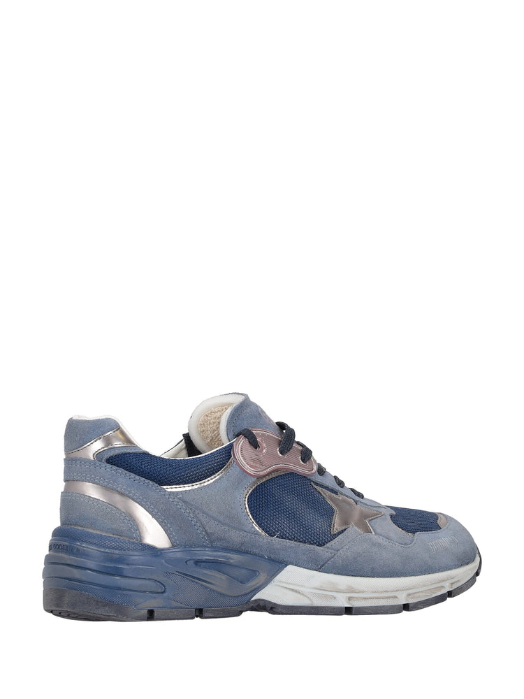 RUNNING DAD MESH AND SUEDE UPPER SUEDE TOE TONGUE HEEL AND SPUR BIO BASED STAR