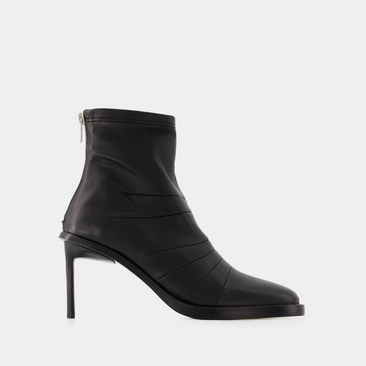 HEDY ANKLE BOOTS NAPPA STRETCH LEATHER