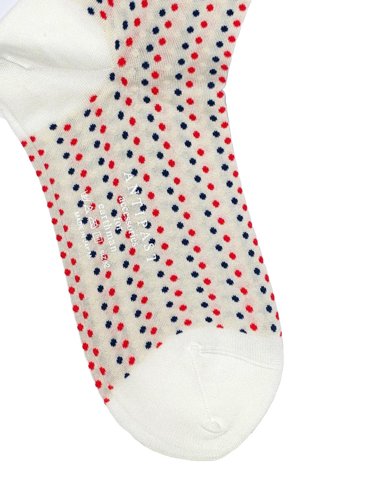 ANTIPAST dotted socks