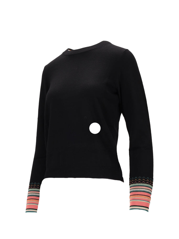 WOMENS KNITTED SWEATER CREW NECK