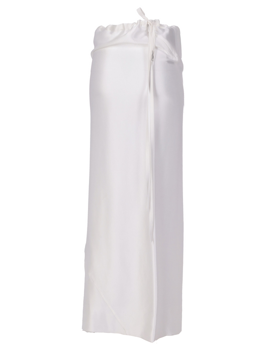 Eveline long bias skirt